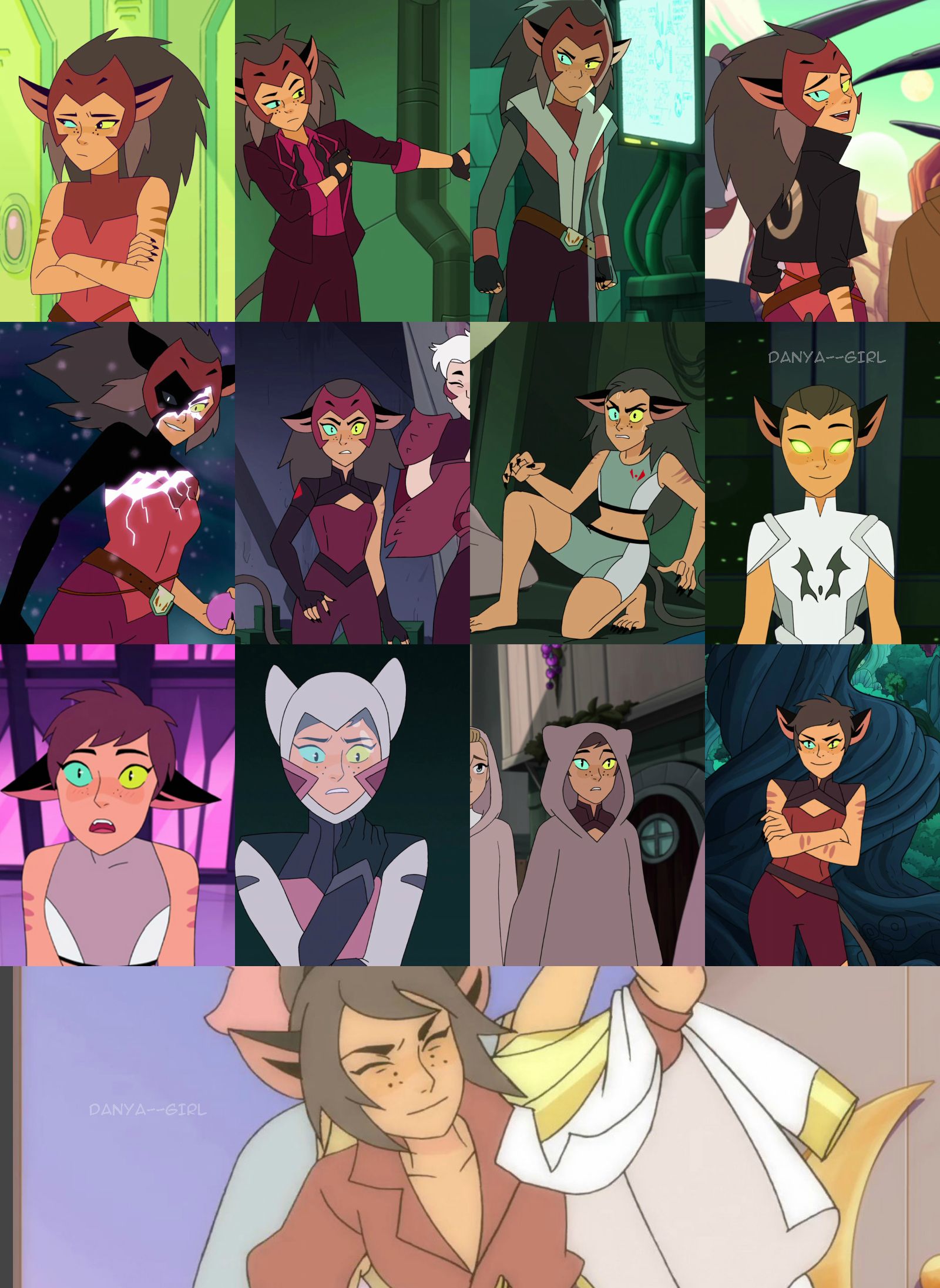 Catra's styles She Ra: And The Princesses Of Power